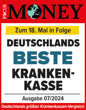Deutschlands beste Krankenkasse 2024 (Focus Money 7/2024)