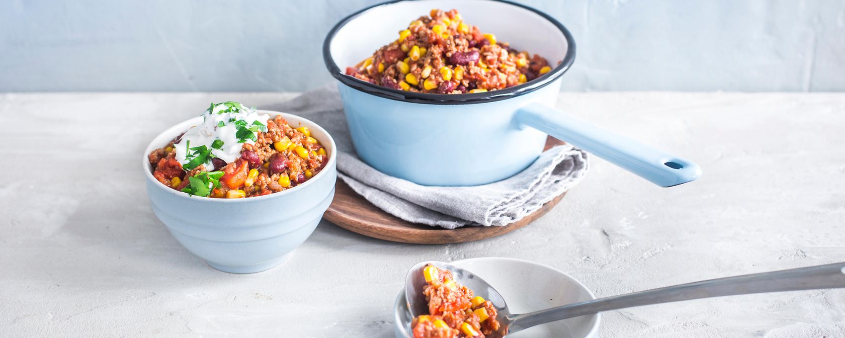 VideoRezept Chili con Carne mit JoghurtDip Die Techniker