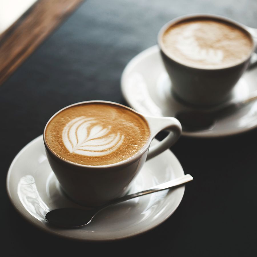 cappucino tassen Barista Cappuccino Set – 2x 180 ml für Latte Art PHENIOX Size:14 oz